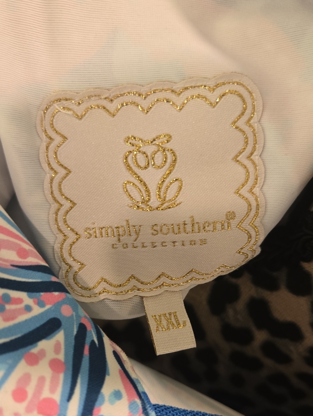 Simply Southern Rash Guard Swim Top - Picture 2 of 3